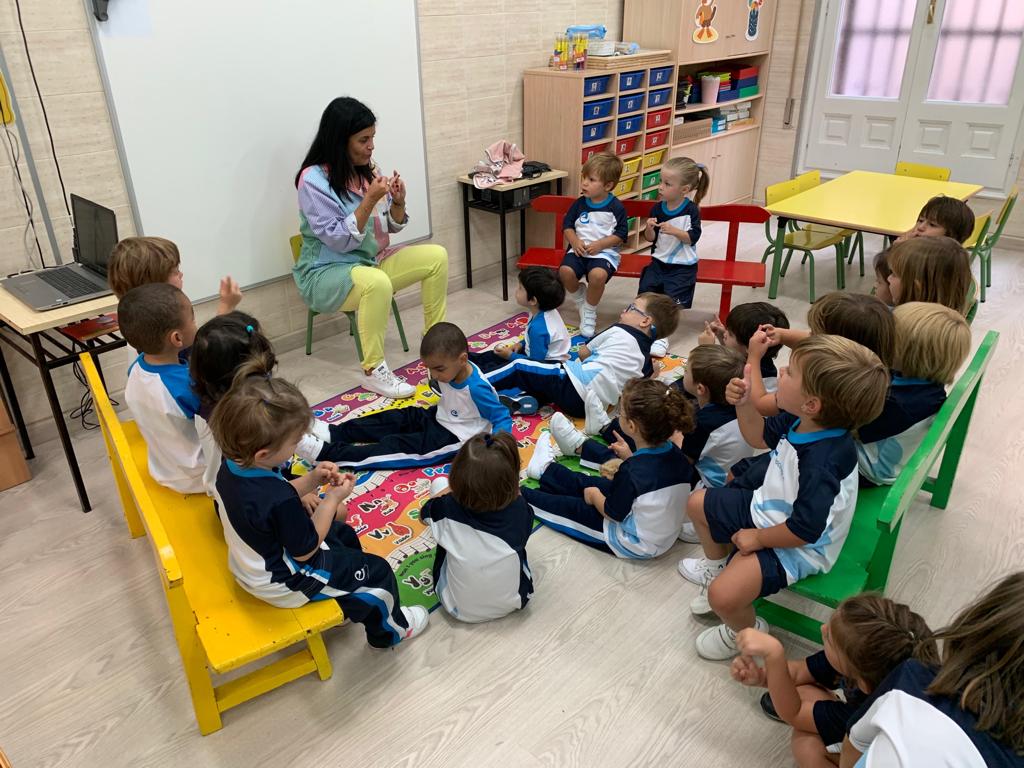 Los primeros días de curso de los más pequeños.