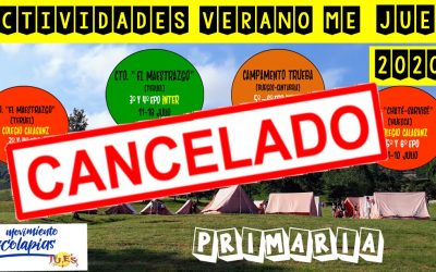Canceladas las actividades de JU.ES para este verano
