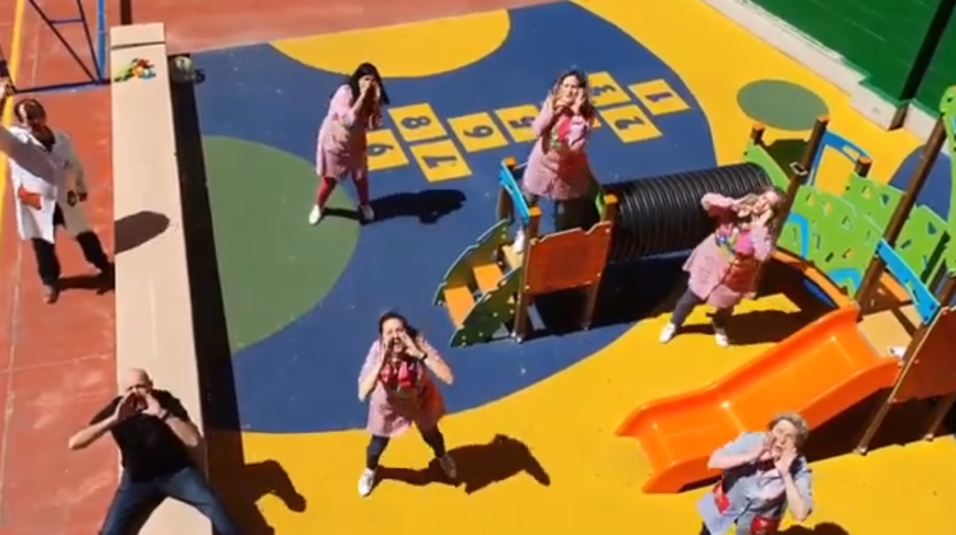 Despedida de los profes de infantil