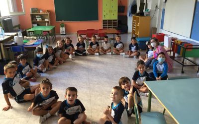 Las chicas y chicos de 3⁰ de Infantil ya hemos vuelto