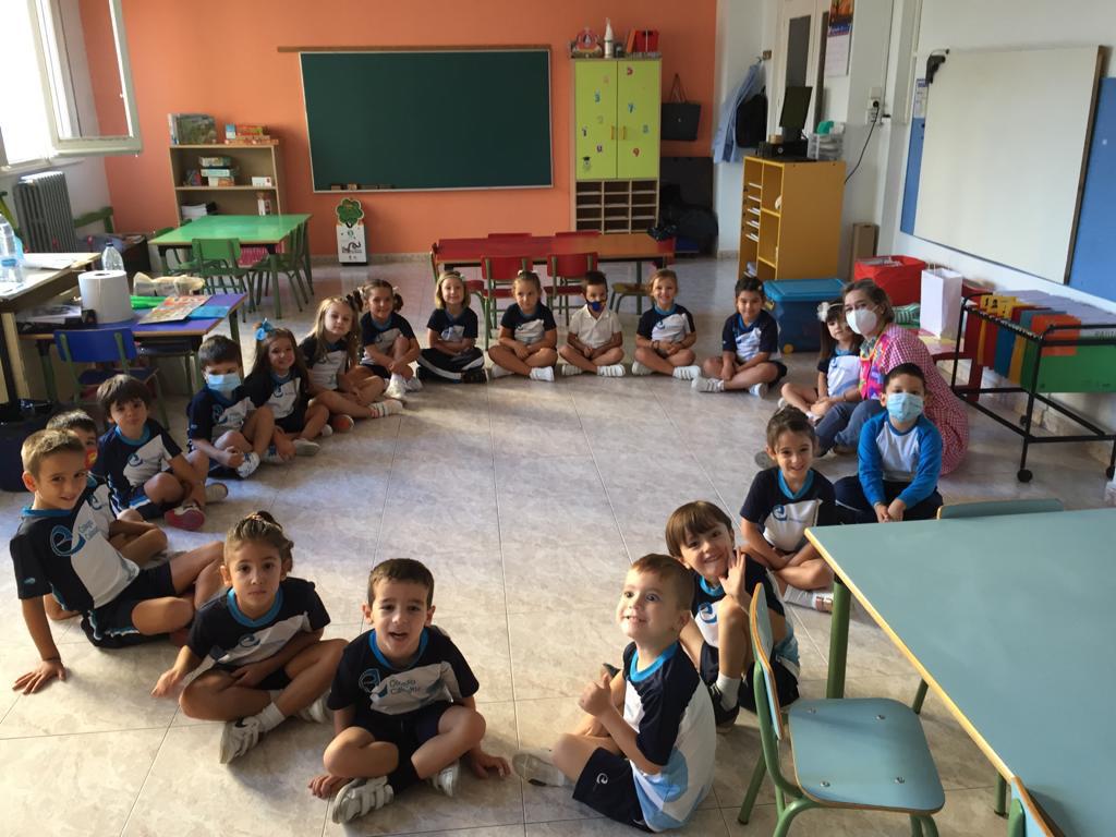 Las chicas y chicos de 3⁰ de Infantil ya hemos vuelto