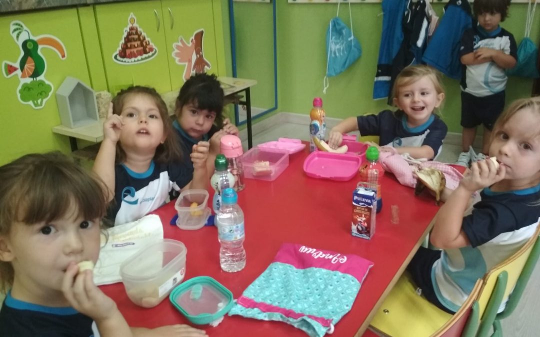 Primer martes de fruta de 1º de Infantil