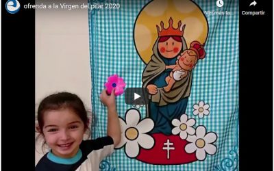 2° de Infantil hace la Ofrenda a la Virgen