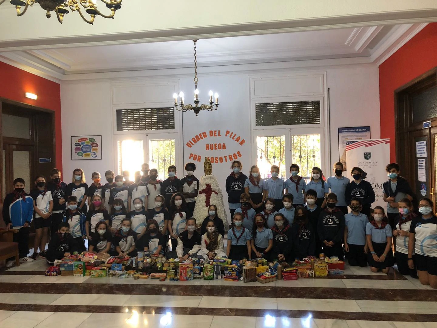 Ofrenda de Frutos a la Virgen del Pilar