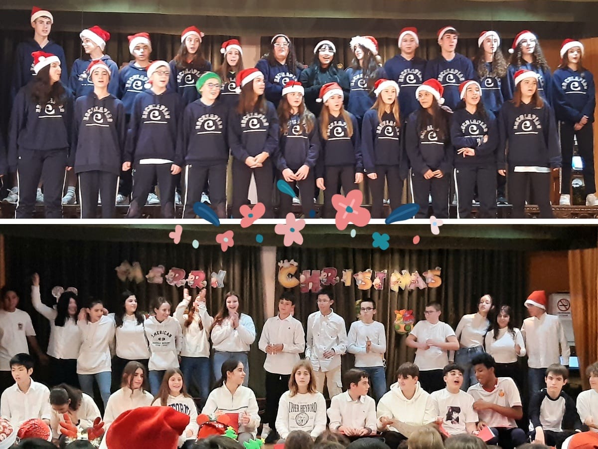 Festivales navideños de los alumnos de la ESO