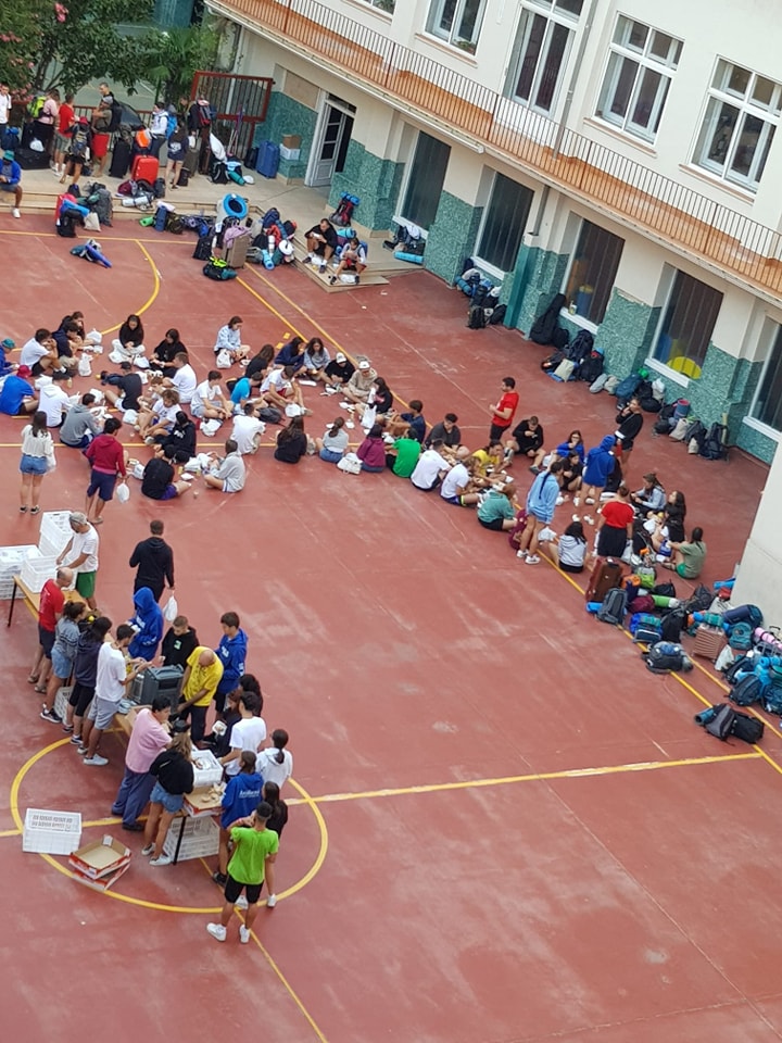El Calasanz acoge a 250 jóvenes de la JMJ