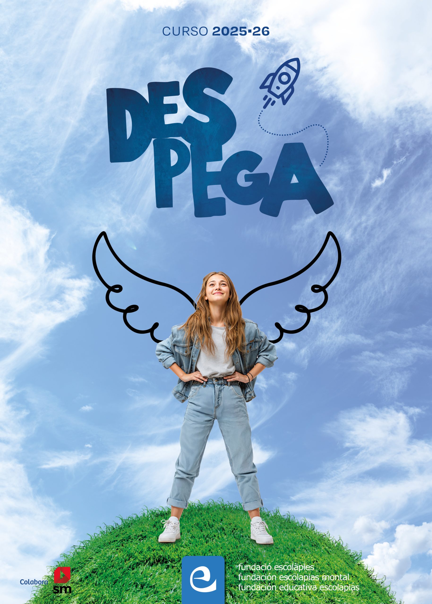 CARTEL ESCOLAPIAS 2526 ESP 50X70