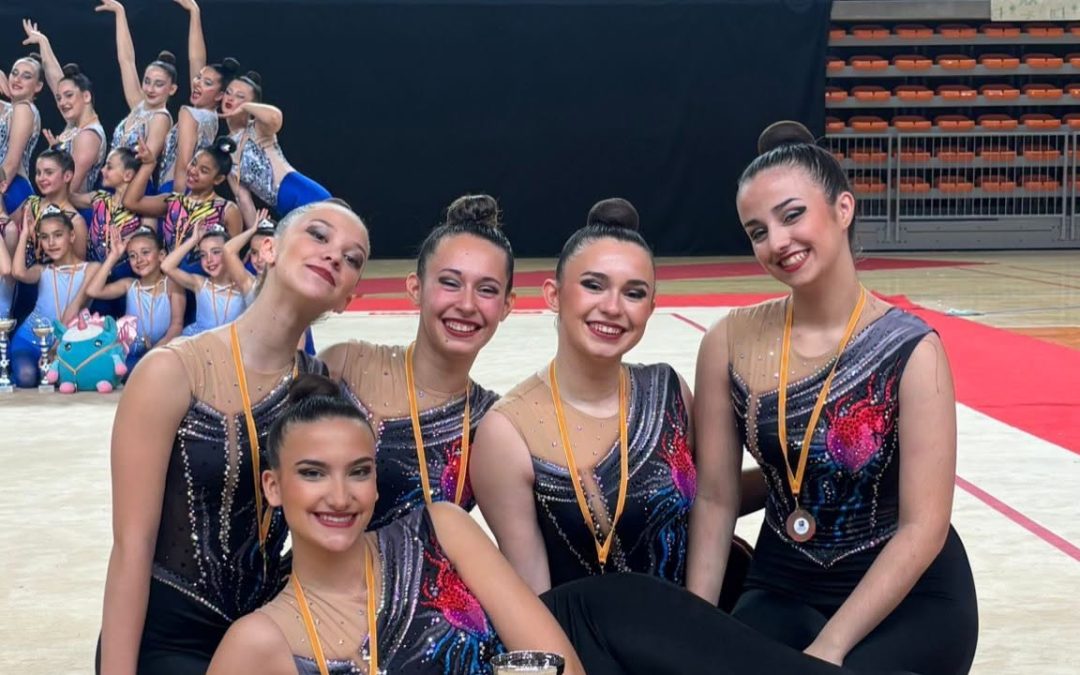 Grandes éxitos de nuestro equipo de gimnasia rítmica