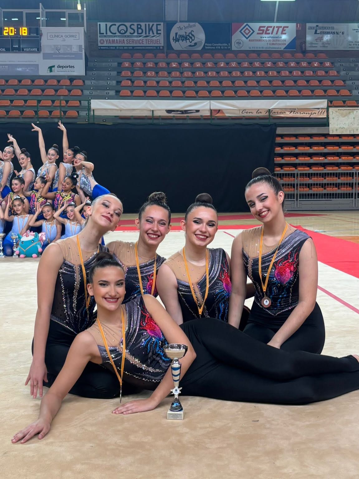 Grandes éxitos de nuestro equipo de gimnasia rítmica